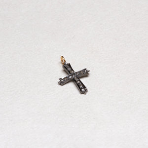 Diamond Cross Charm #2