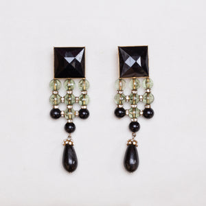 Vintage Valentino Geometric Clip-on Earrings