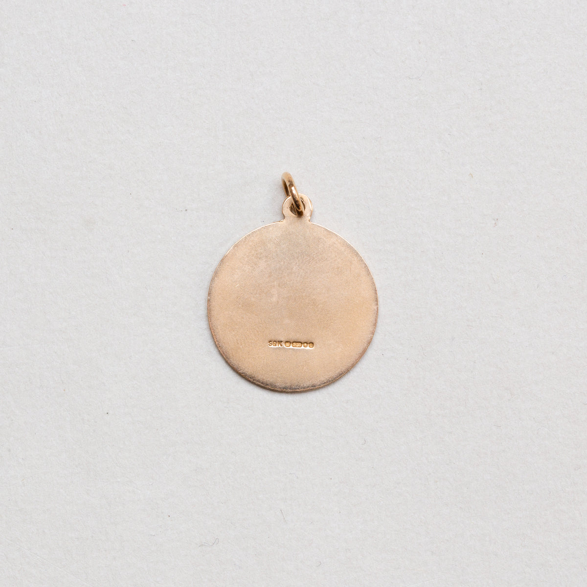 Vintage 9ct Gold Pisces Charm Pendant