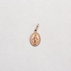 Vintage 9ct Gold Madonna Pendant Charm
