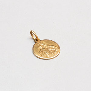 Vintage 18ct Gold St Christopher's Pendant Charm