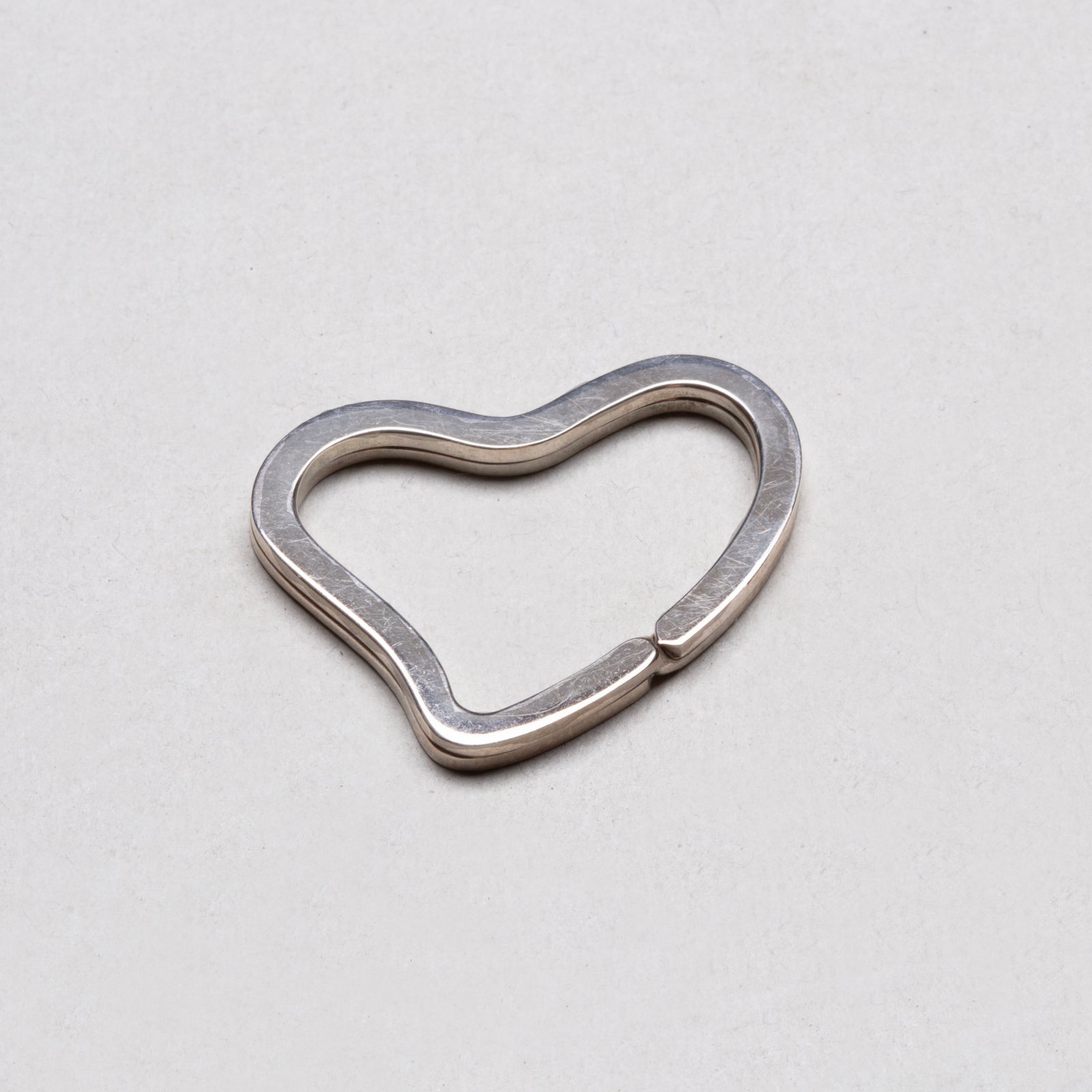 Vintage Sterling Silver Elsa Peretti Heart Key Ring