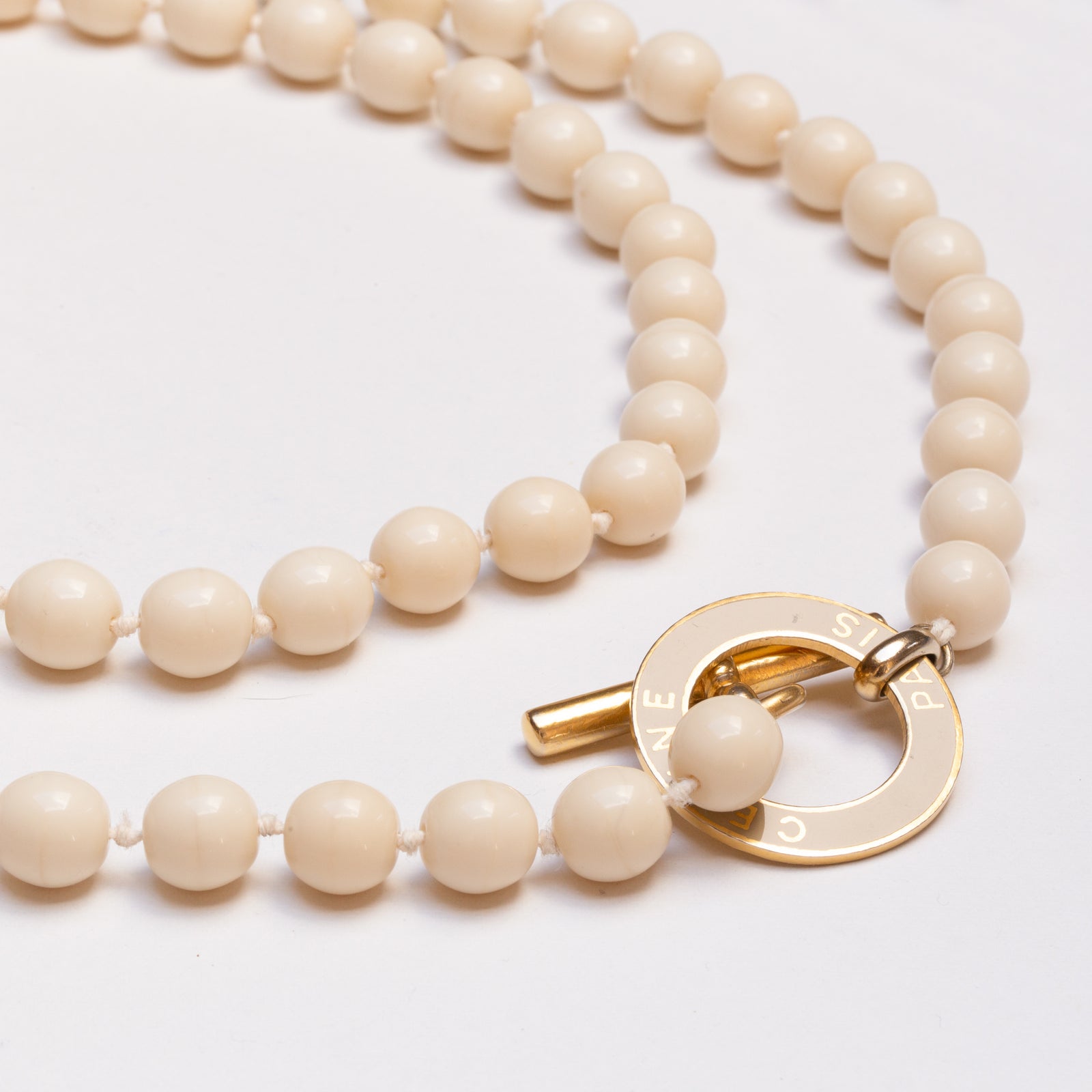 Vintage Celine Long Beads Necklace