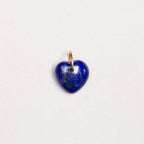 Vintage Pippa Small Lapis Heart Pendant Charm