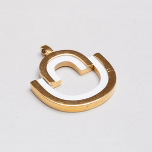 Vintage Lanvin Two-tone Pendant