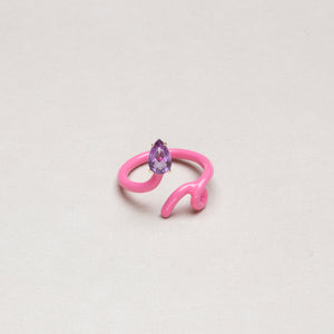 Baby Vine Ring in Bubblegum