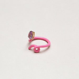 Baby Vine Ring in Bubblegum