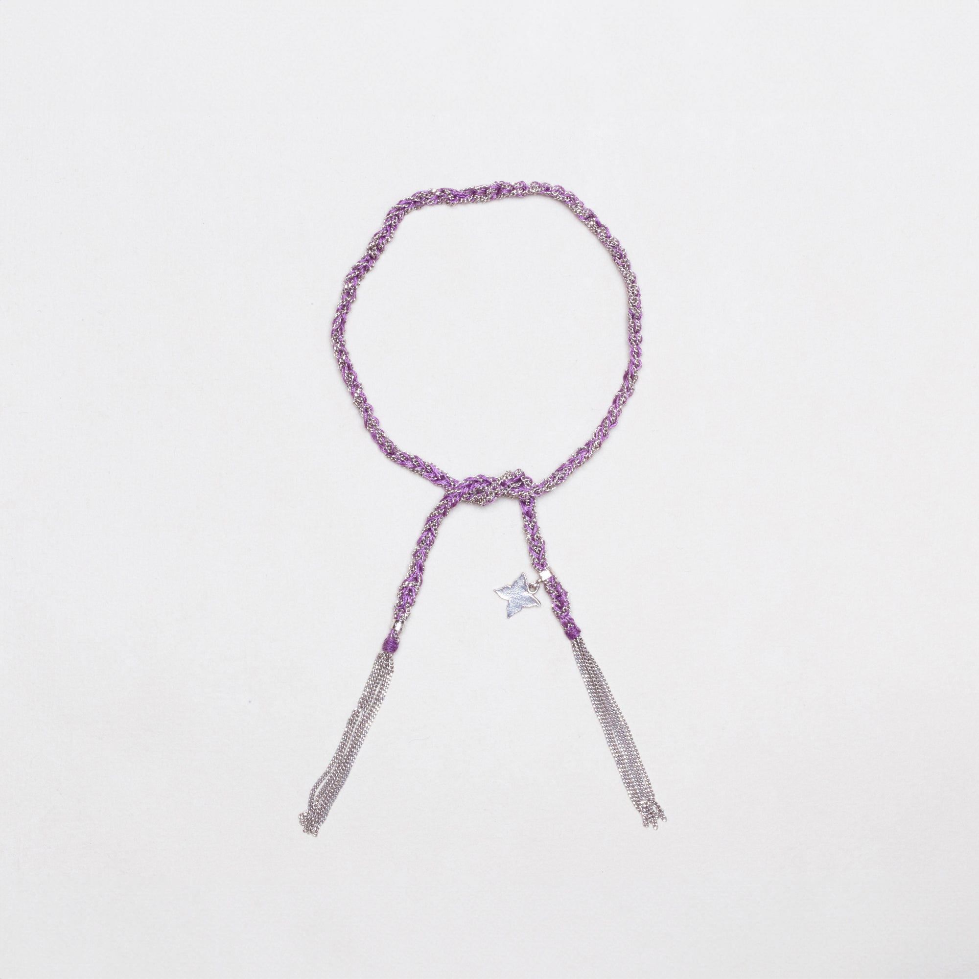 Vintage Carolina Bucci Silver Lucky Bracelet with Charm