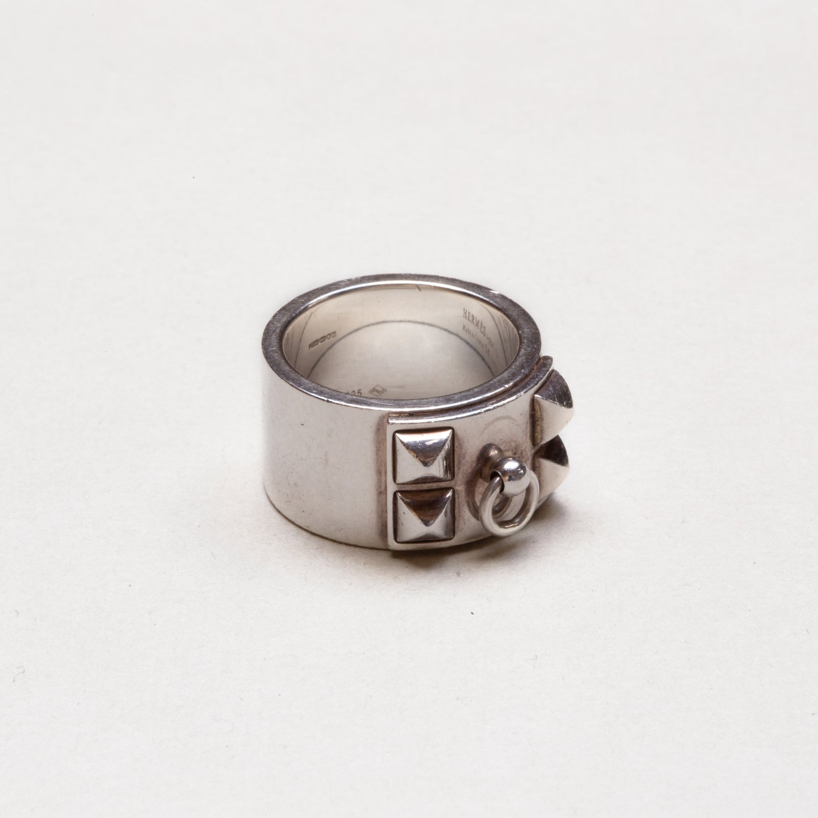 Vintage Hermes Collier de Chien Ring