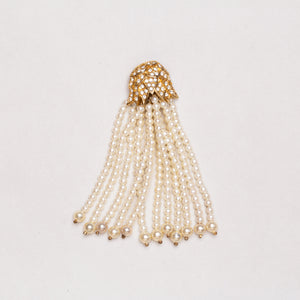 Vintage Pearl Tassel Pendant Brooch