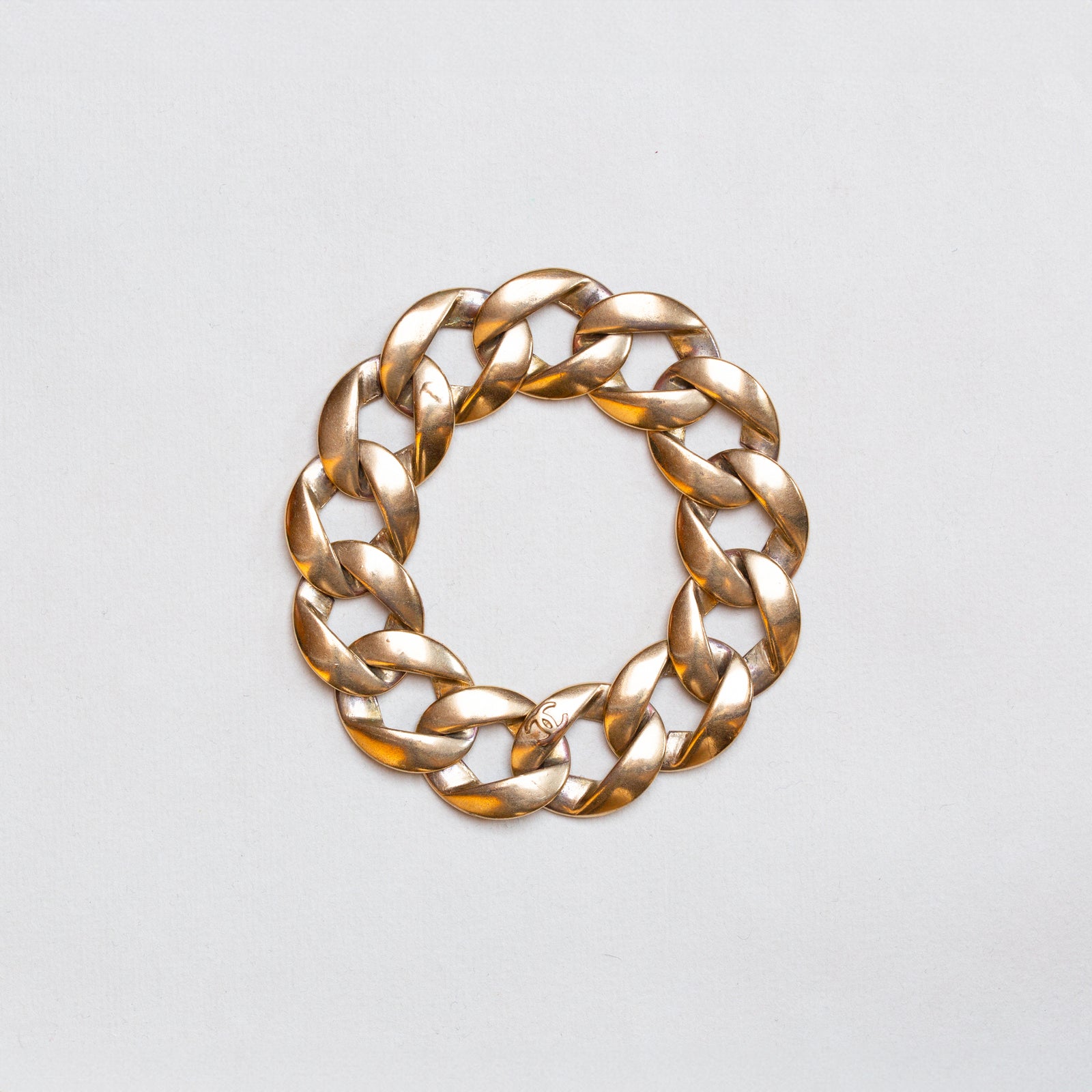 Vintage Chanel Chunky Chain Bracelet