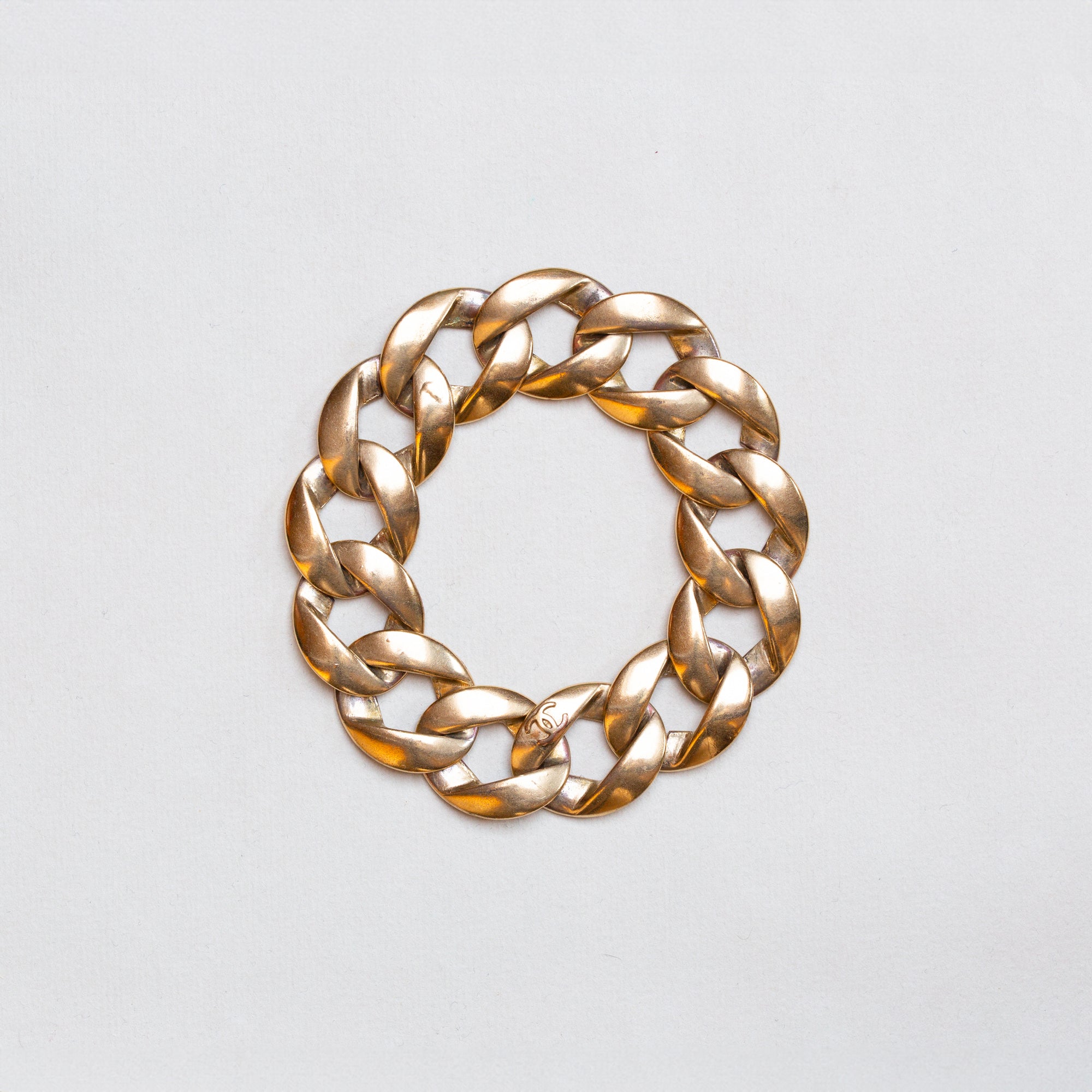 Vintage Chanel Chunky Chain Bracelet