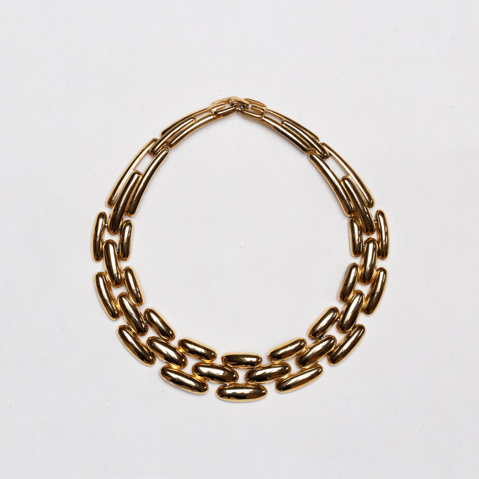 Vintage Givenchy Gold Link Necklace