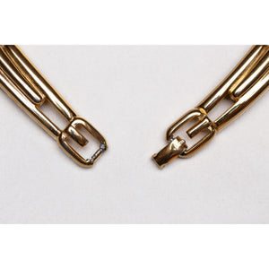 Vintage Givenchy Gold Link Necklace