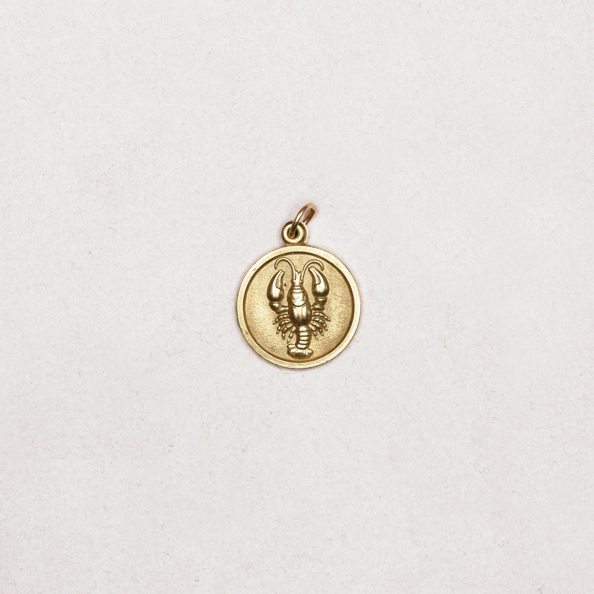 Vintage 18ct Gold Scorpio Charm Pendant