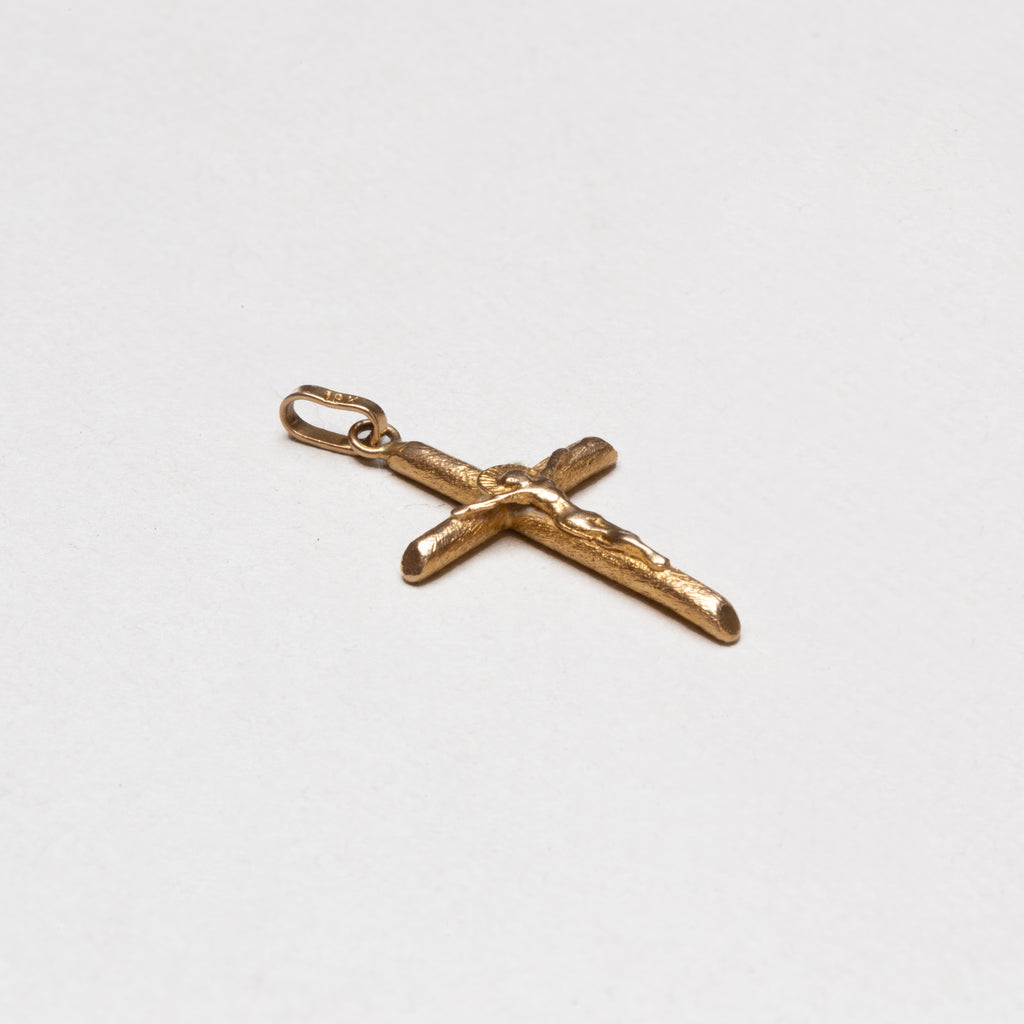 Vintage 18ct Gold Cross Pendant