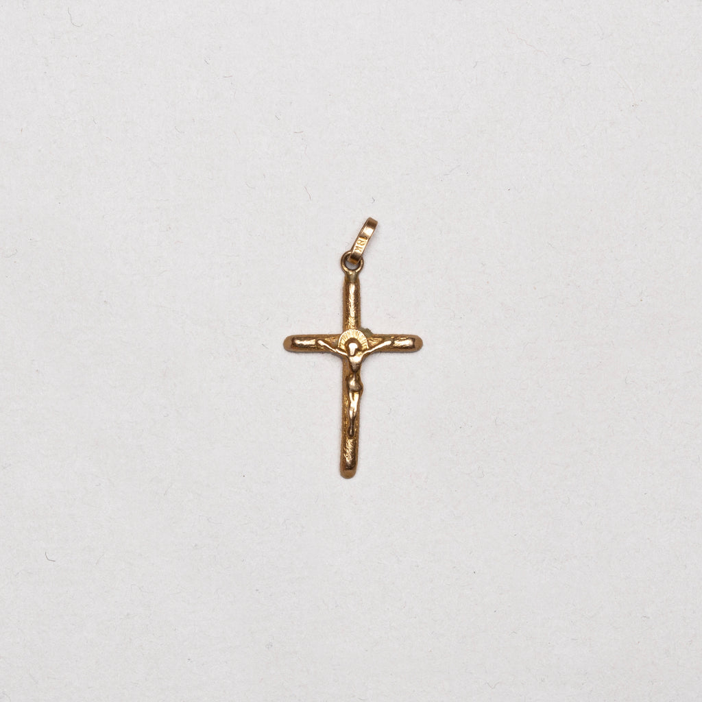 Vintage 18ct Gold Cross Pendant