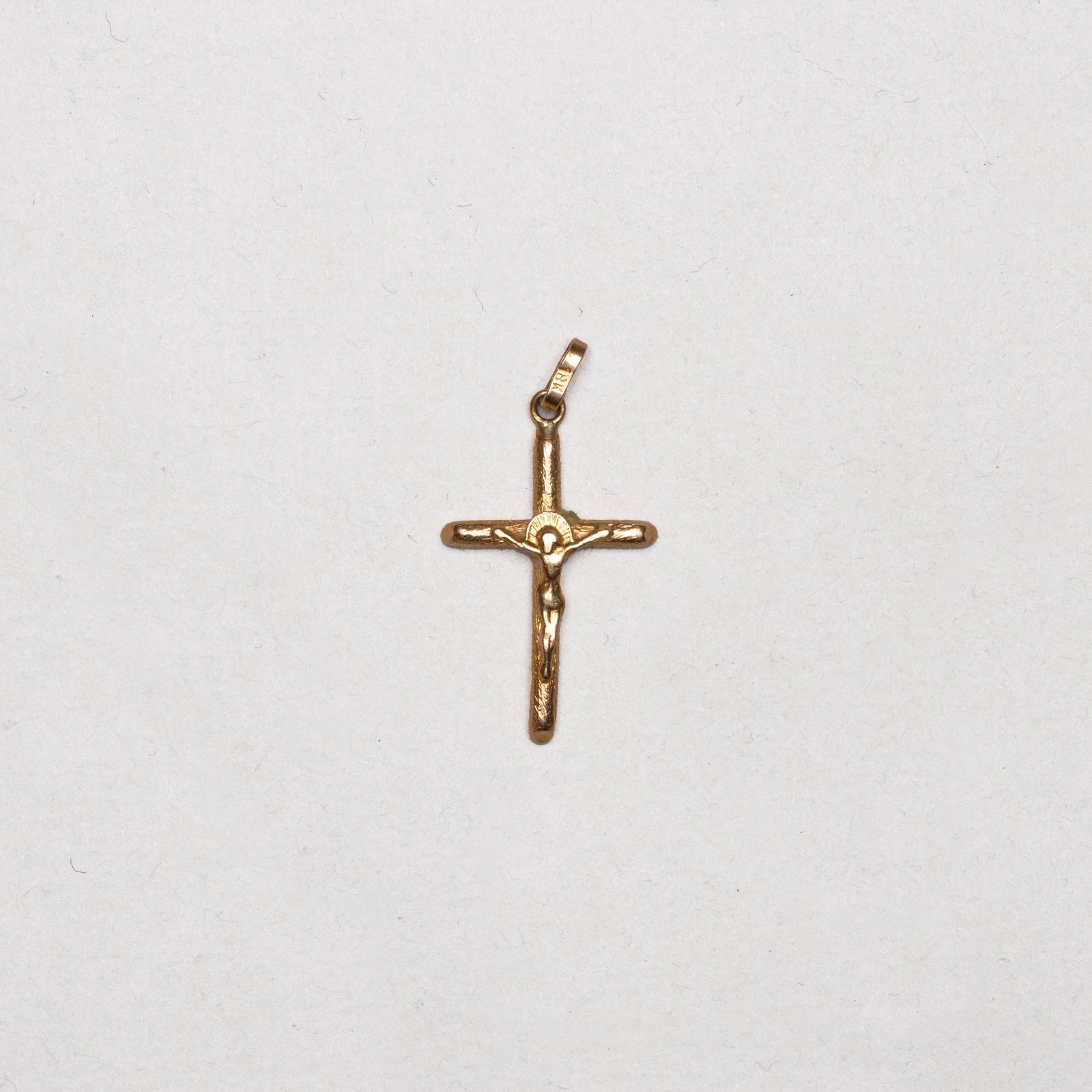 Vintage 18ct Gold Cross Pendant