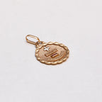 Vintage 18ct Gold Pendant with Rubies