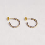 Straight Stitch Hoops with Black Borders