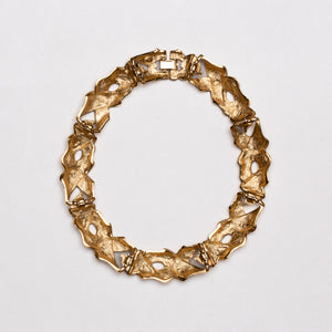 Vintage Givenchy Enamel Woven Necklace