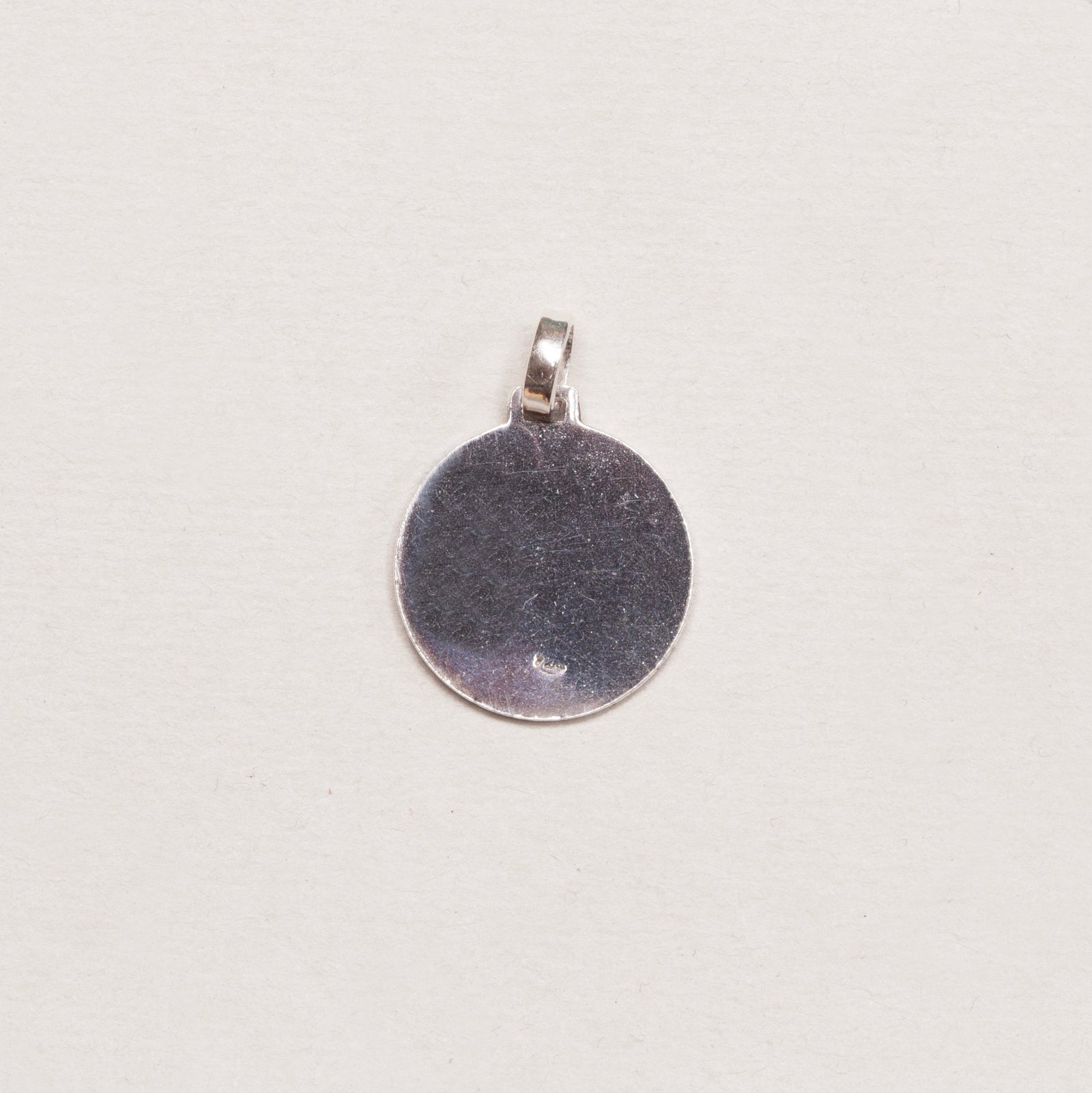 Silver Capricorn Pendant Charm with Stars