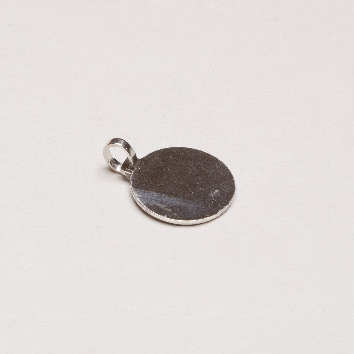 Silver Capricorn Pendant Charm with Stars