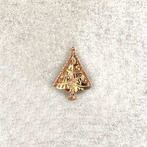 Vintage Christmas Tree Brooch by Eisenberg