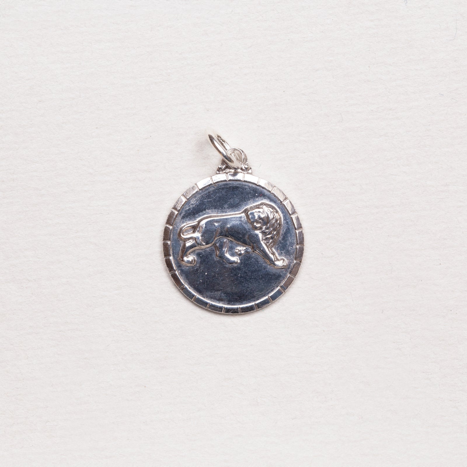 Sterling Silver Leo Charm Pendant