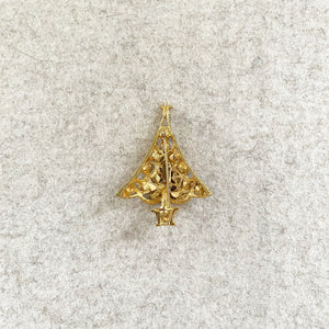 Vintage Christmas Tree Brooch by Eisenberg