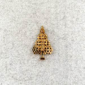 Vintage Christmas Tree Brooch by Eisenberg