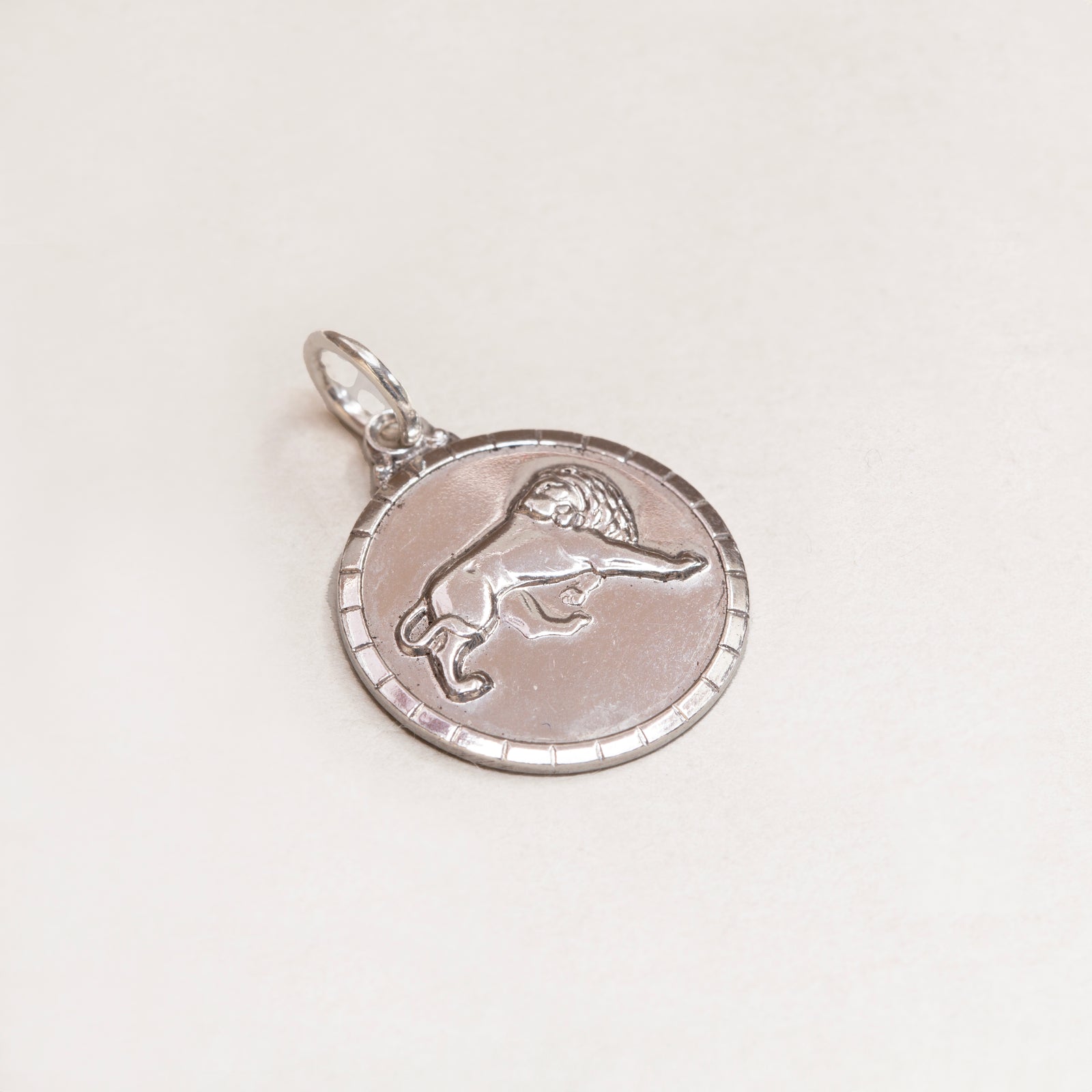 Sterling Silver Leo Charm Pendant