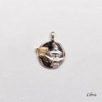 Sterling Silver Zodiac Pendant Charm Necklace