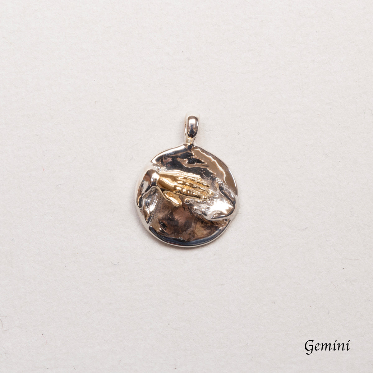 Sterling Silver Zodiac Pendant Charm Necklace