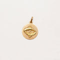 Vintage 18ct Gold Pisces Charm Pendant