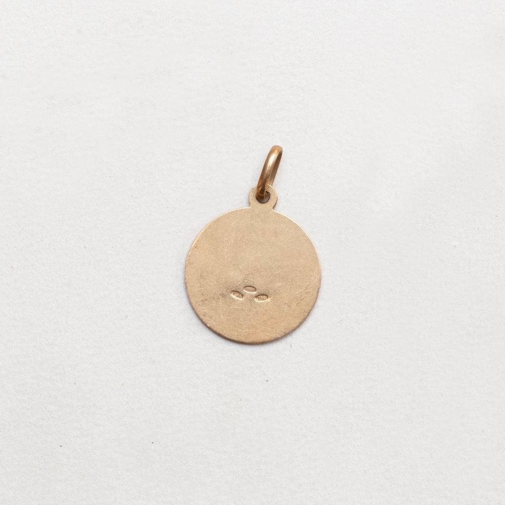 Vintage 18ct Gold Pisces Charm Pendant