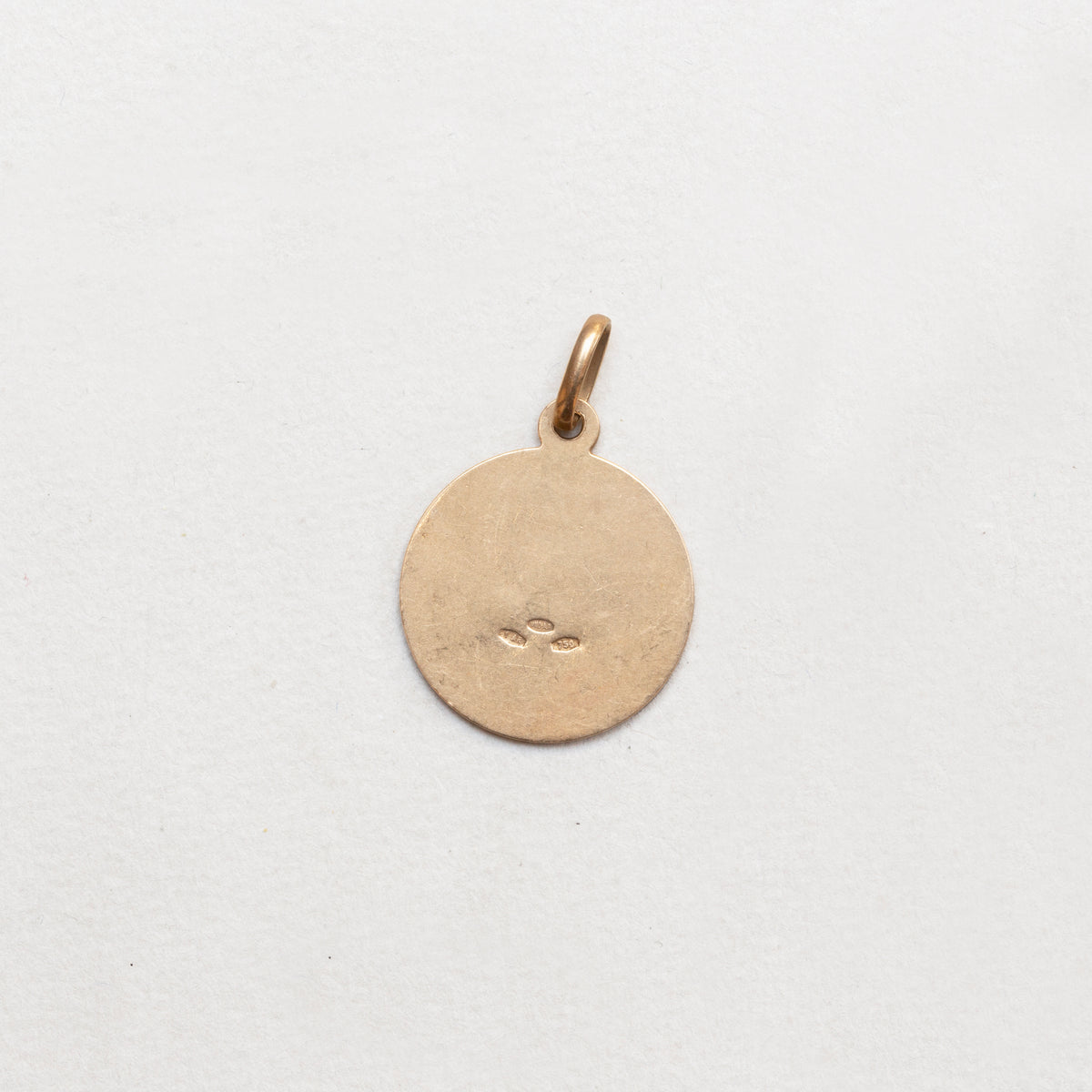 Vintage 18ct Gold Pisces Charm Pendant