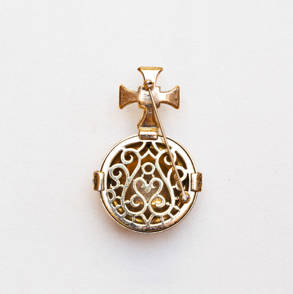 Vintage Trifari Orb Pin Brooch