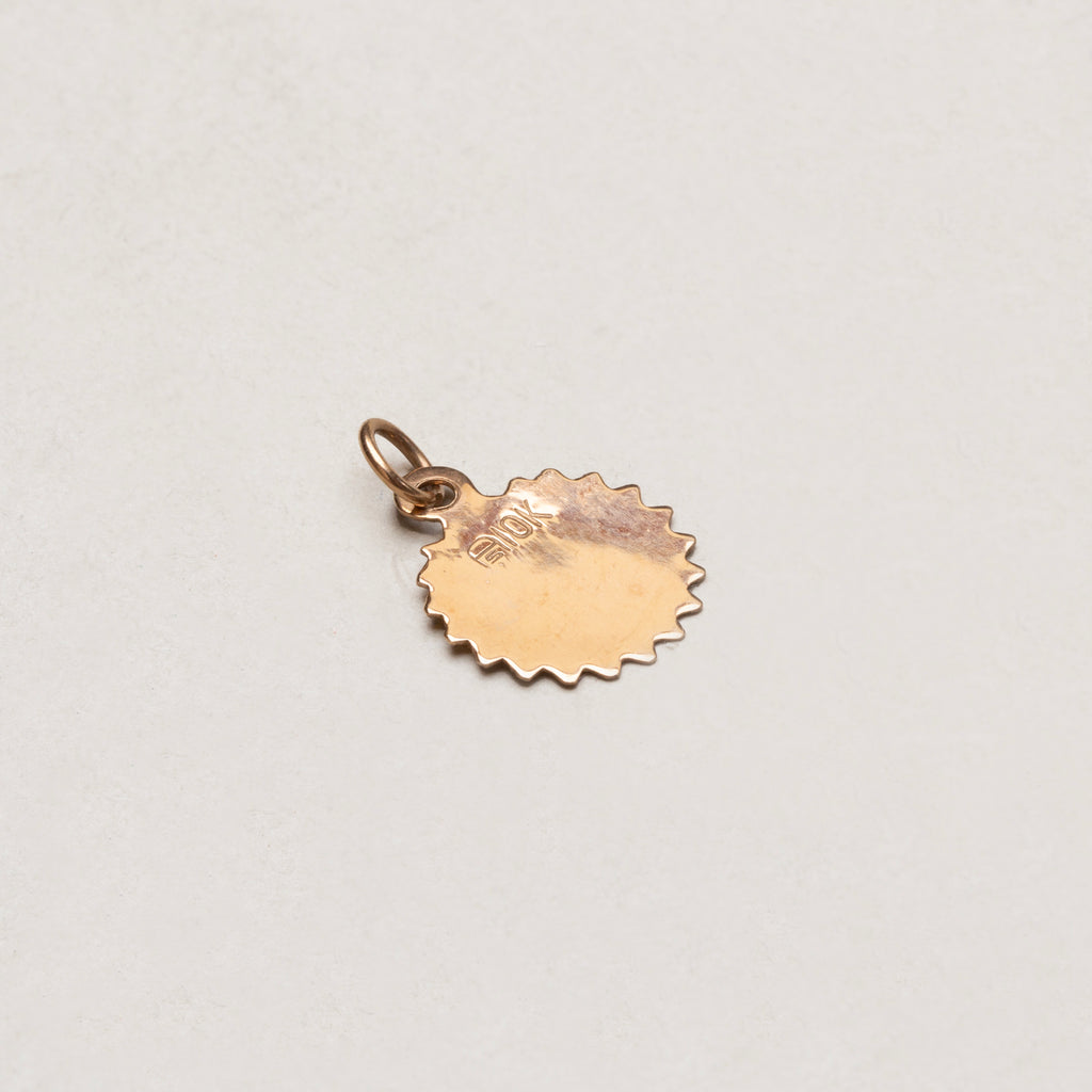 Vintage Rare 9ct Gold Sagittarius Charm Pendant