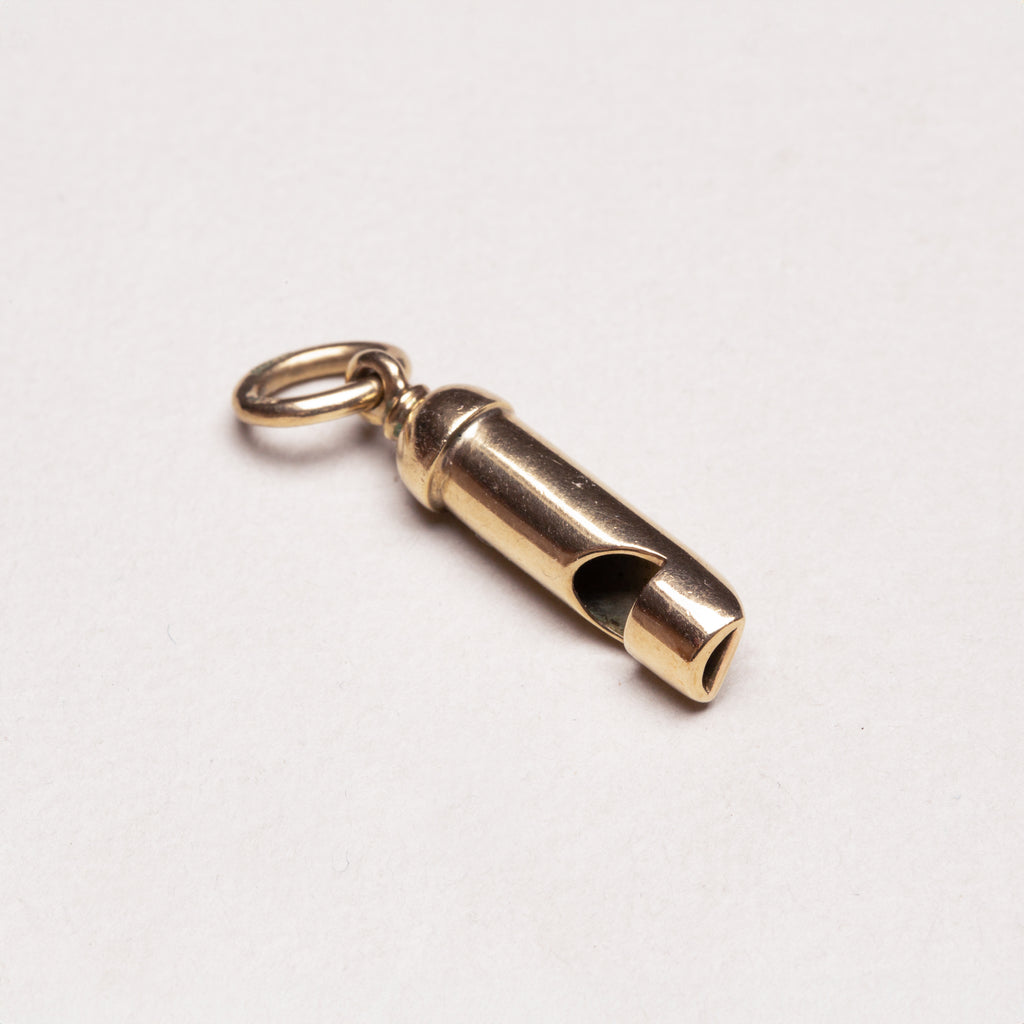 Vintage Cassandra Goad 9ct Gold Charm - Whistle