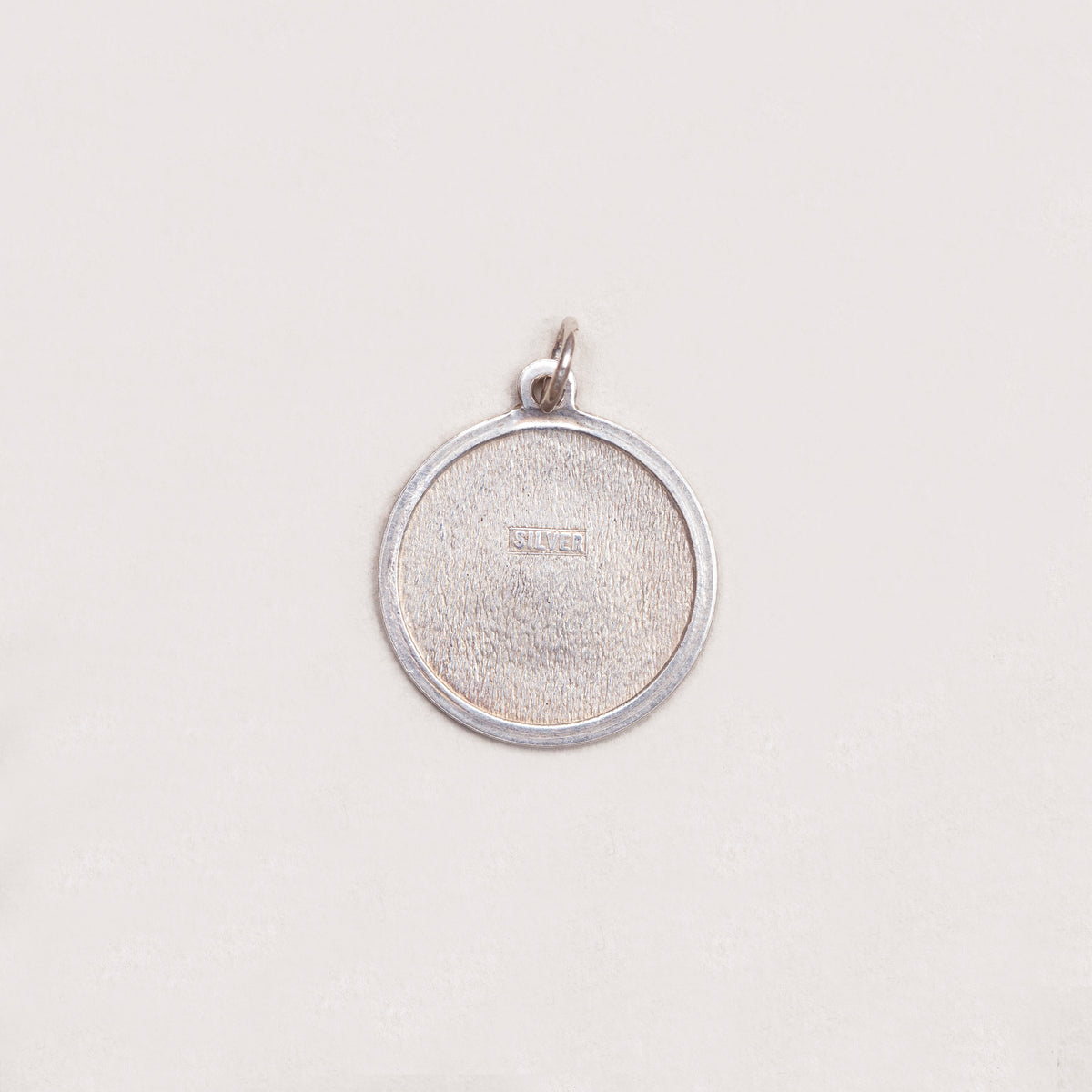Vintage Silver Libra Charm Pendant