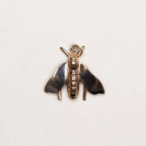 Vintage 9ct Gold Pendant Charms - Bee