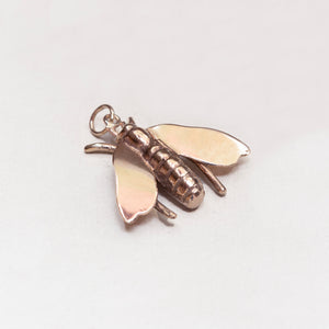 Vintage 9ct Gold Pendant Charms - Bee