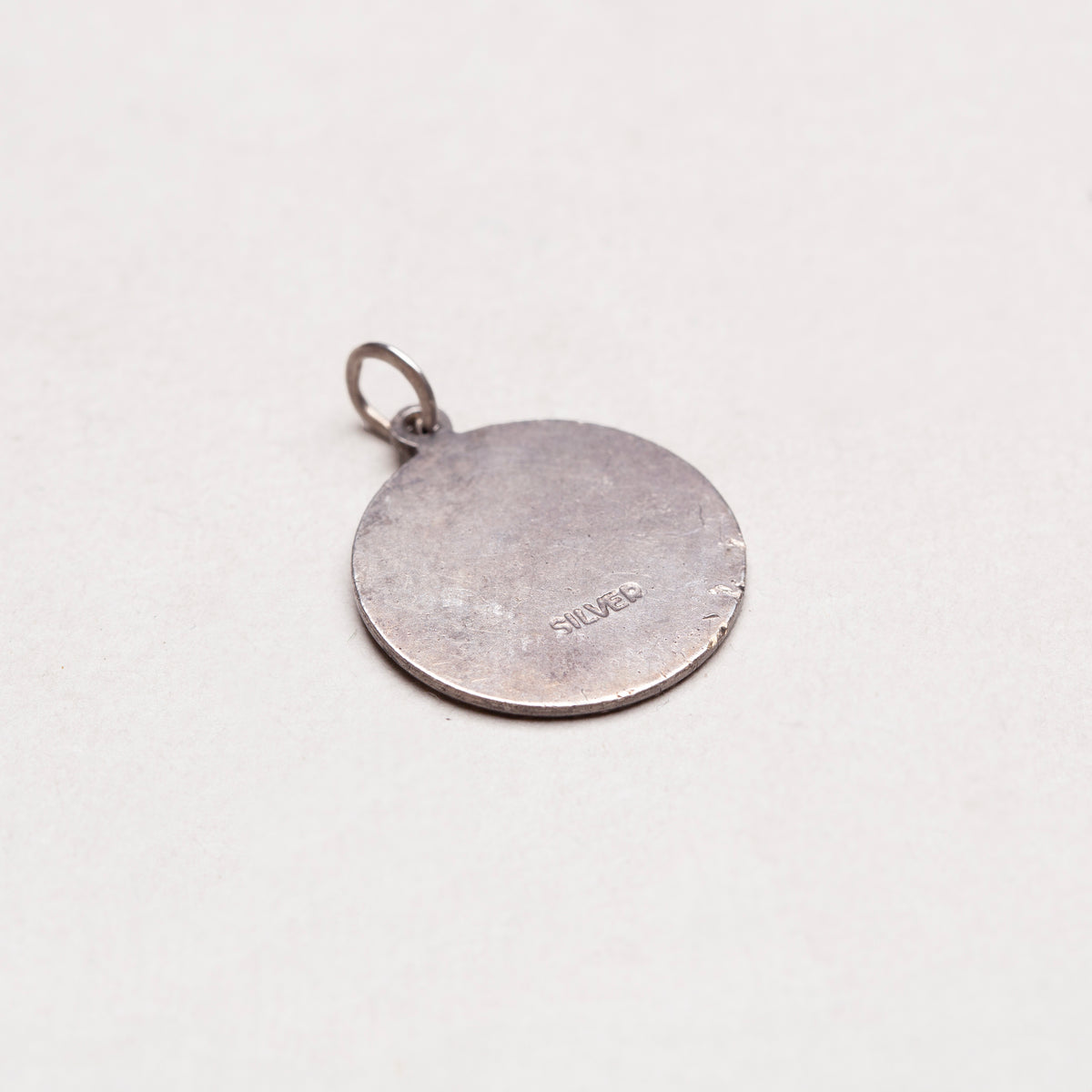 Vintage Silver Libra Charm Pendant