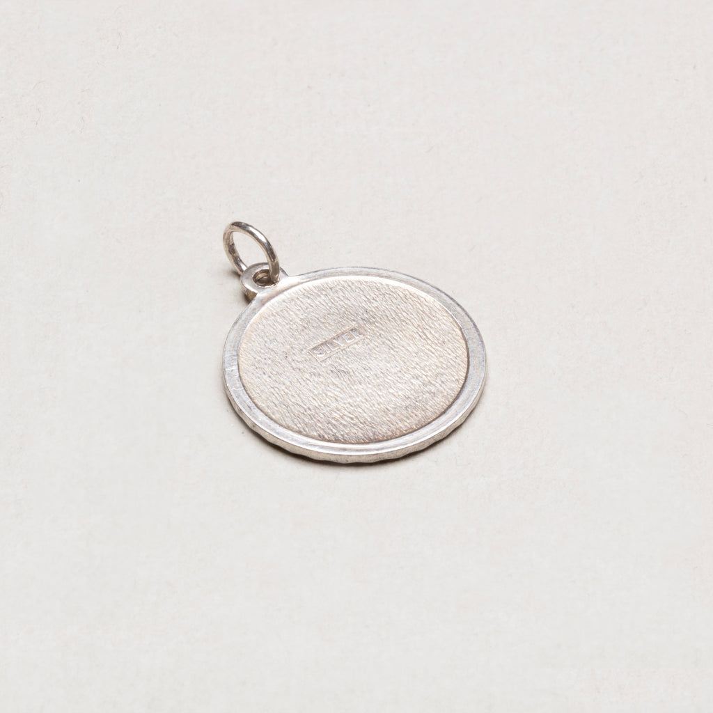 Vintage Silver Libra Charm Pendant