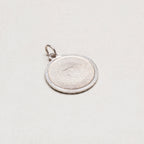 Vintage Silver Libra Charm Pendant
