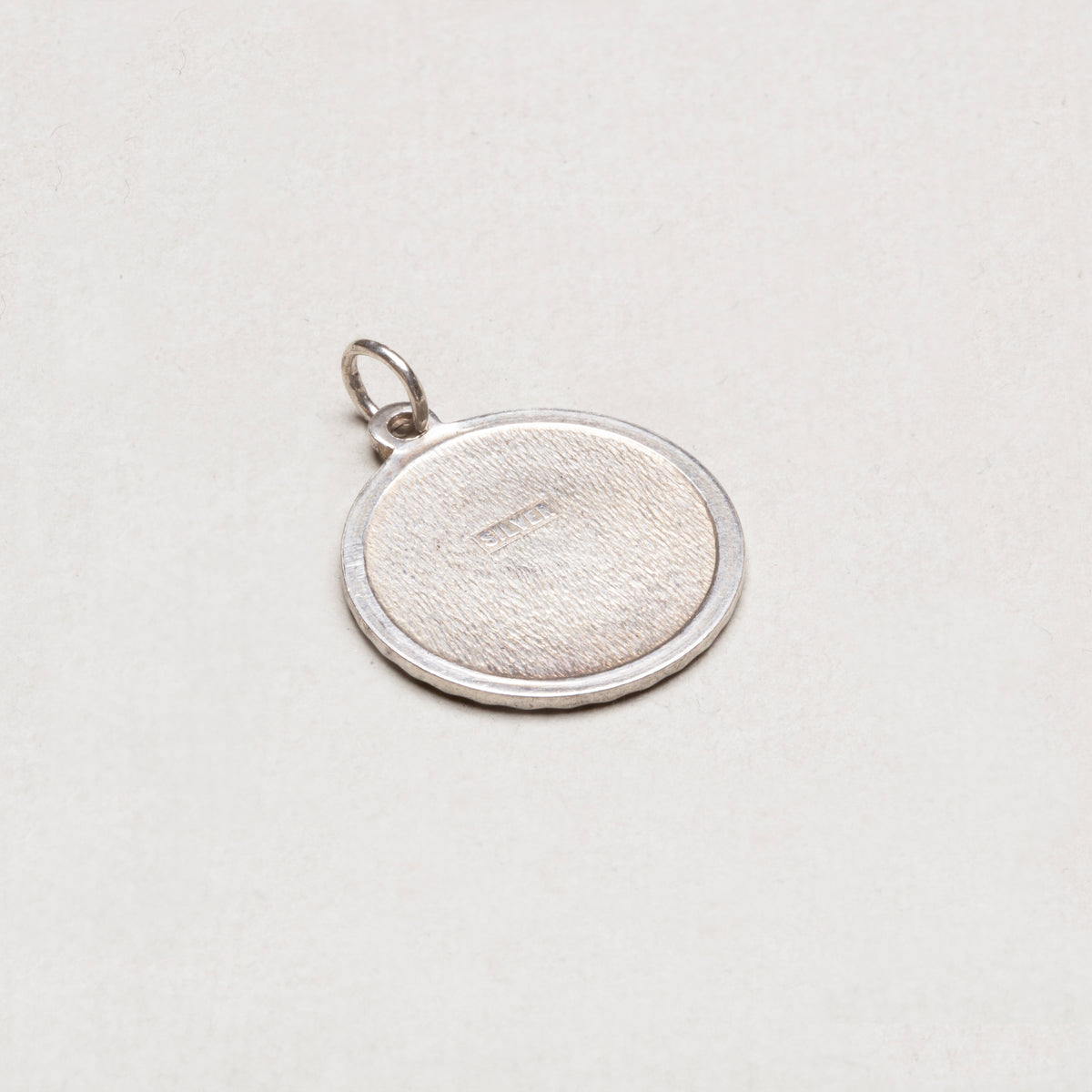 Vintage Silver Libra Charm Pendant