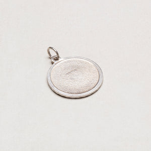 Vintage Silver Libra Charm Pendant
