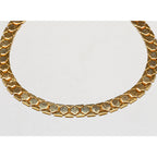 Vintage Givenchy Gold Geometric Link Necklace
