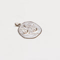 Vintage Silver Libra Charm Pendant
